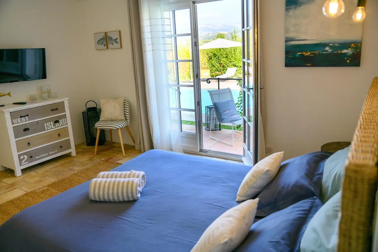 Le Mas De La Source Bed and Breakfast Μουζέν
